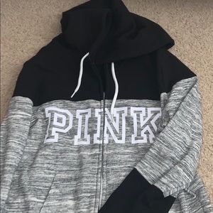 VS PINK zip up hoodie
